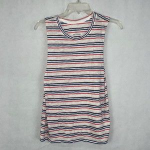 Aeropostale Striped Muscle Tee Size Small